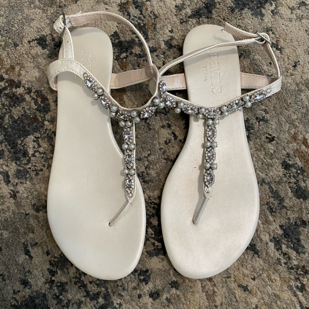 David’s Bridal Wedding Sandal